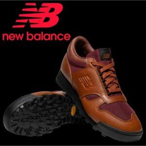 New Balance Men Size 8 Rainier Low Glazed Ginger Brown Red Sneaker 012026